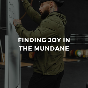 Finding Joy In The Mundane