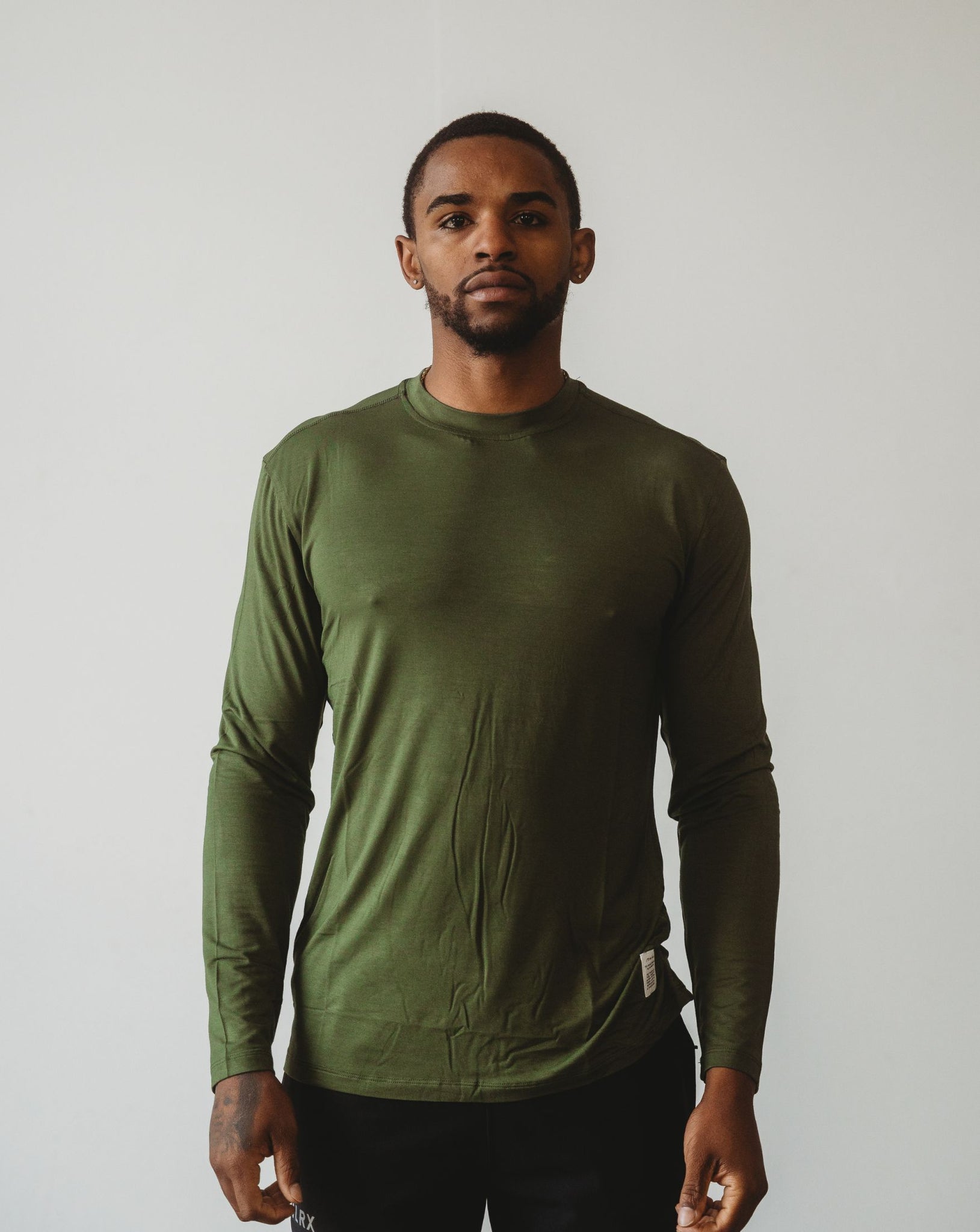 The Thrive Tee Long-Sleeve - Moss