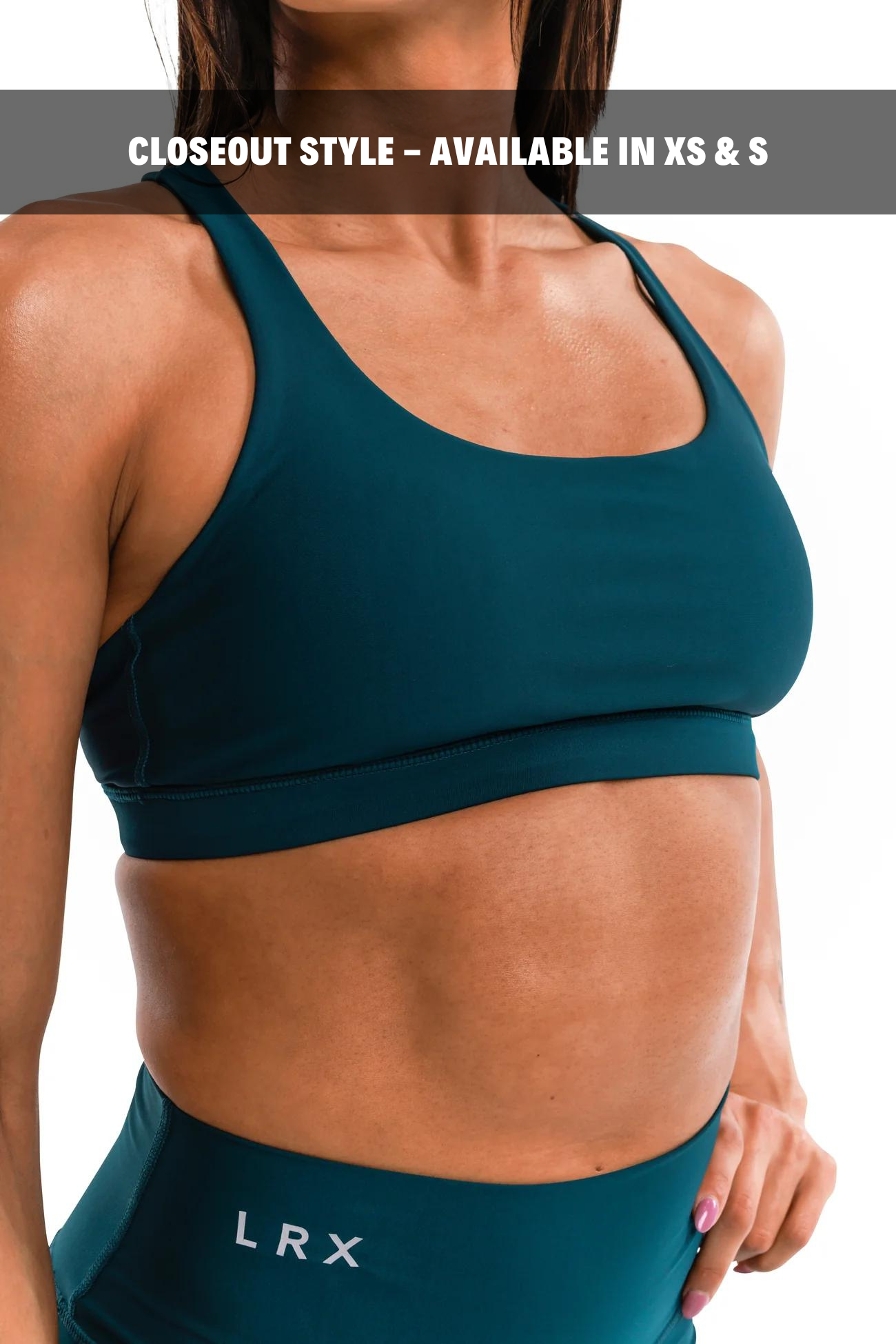 The Routine Sports Bra - Teal
