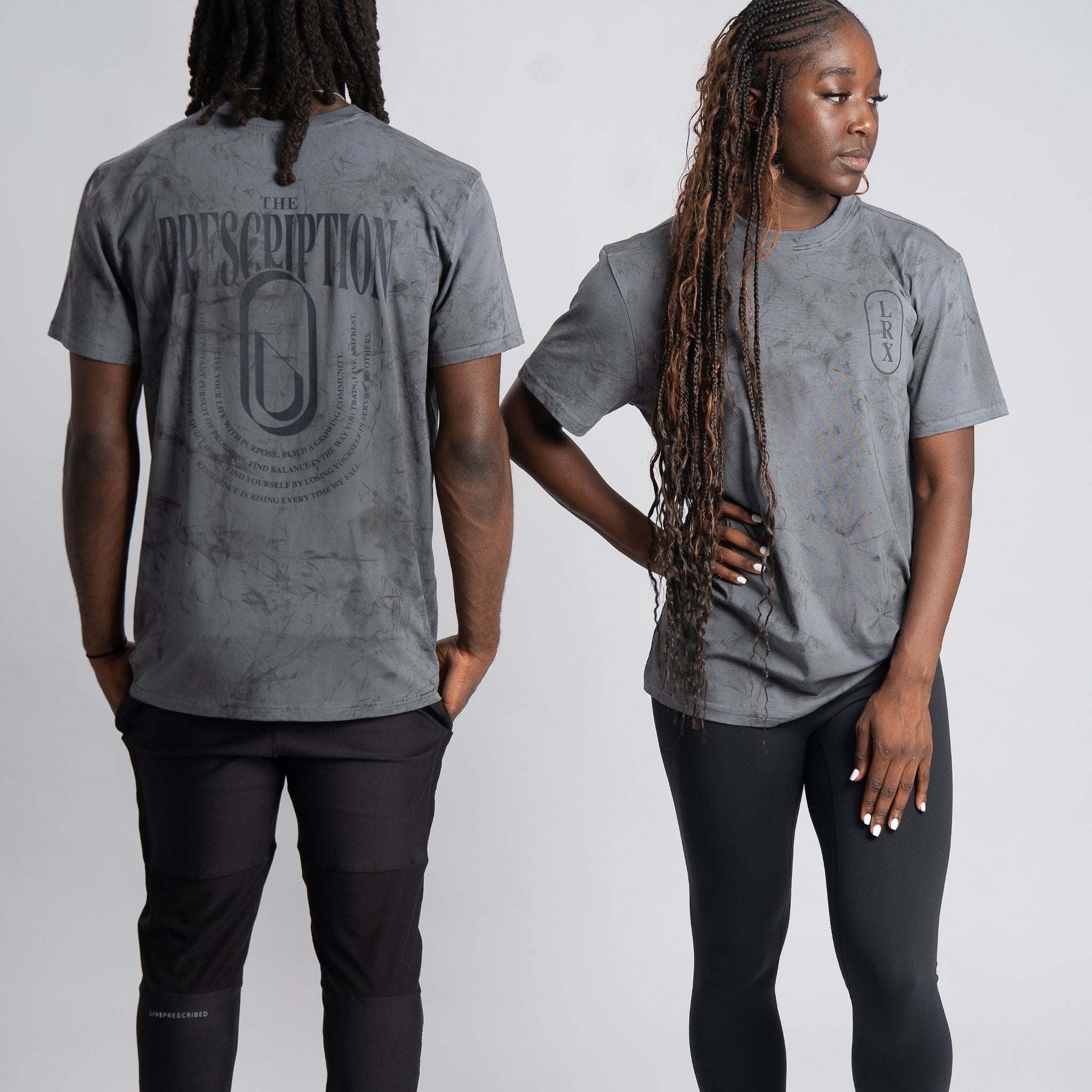 The Prescription VitalFlex Tee – Graphite Drift