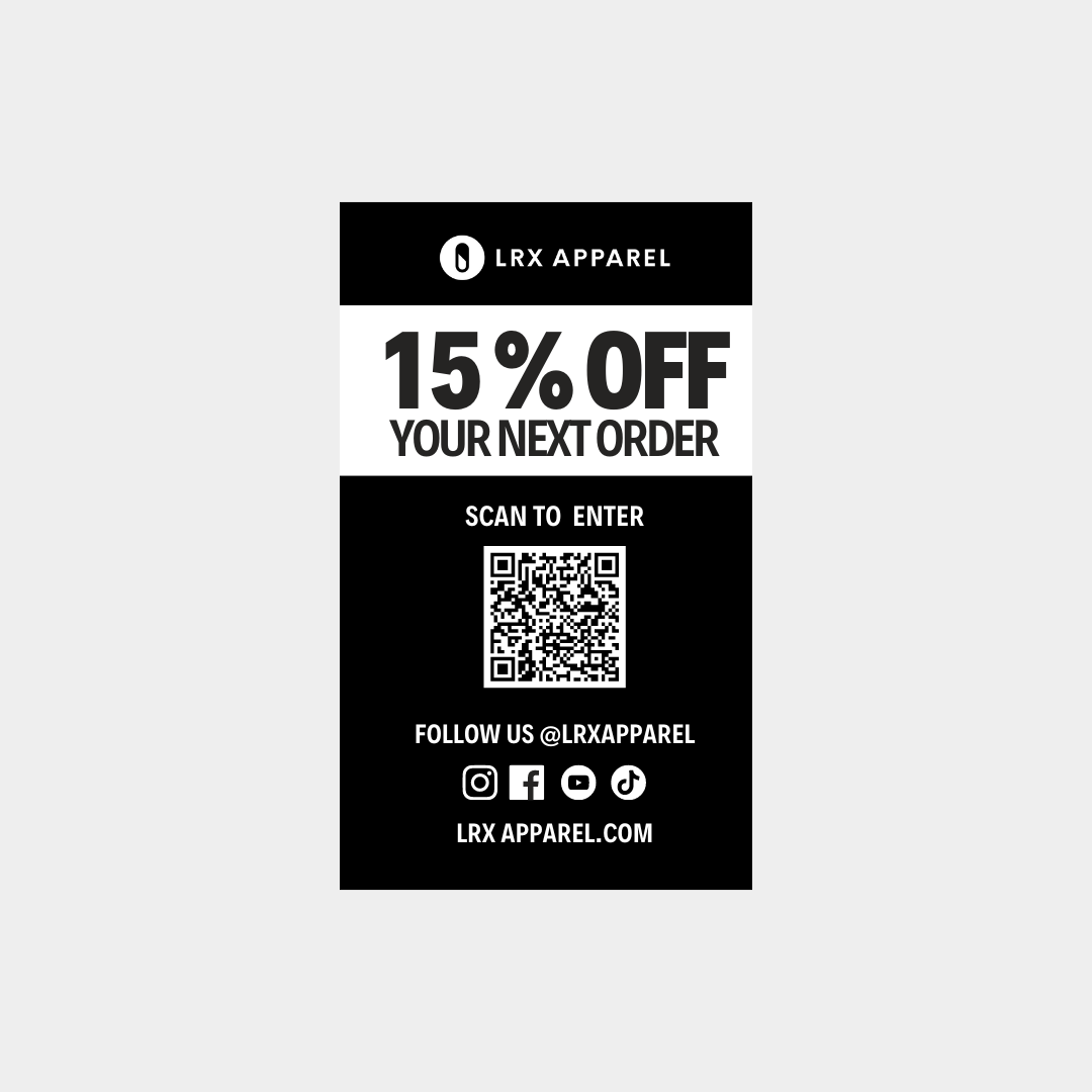 15% Off Card