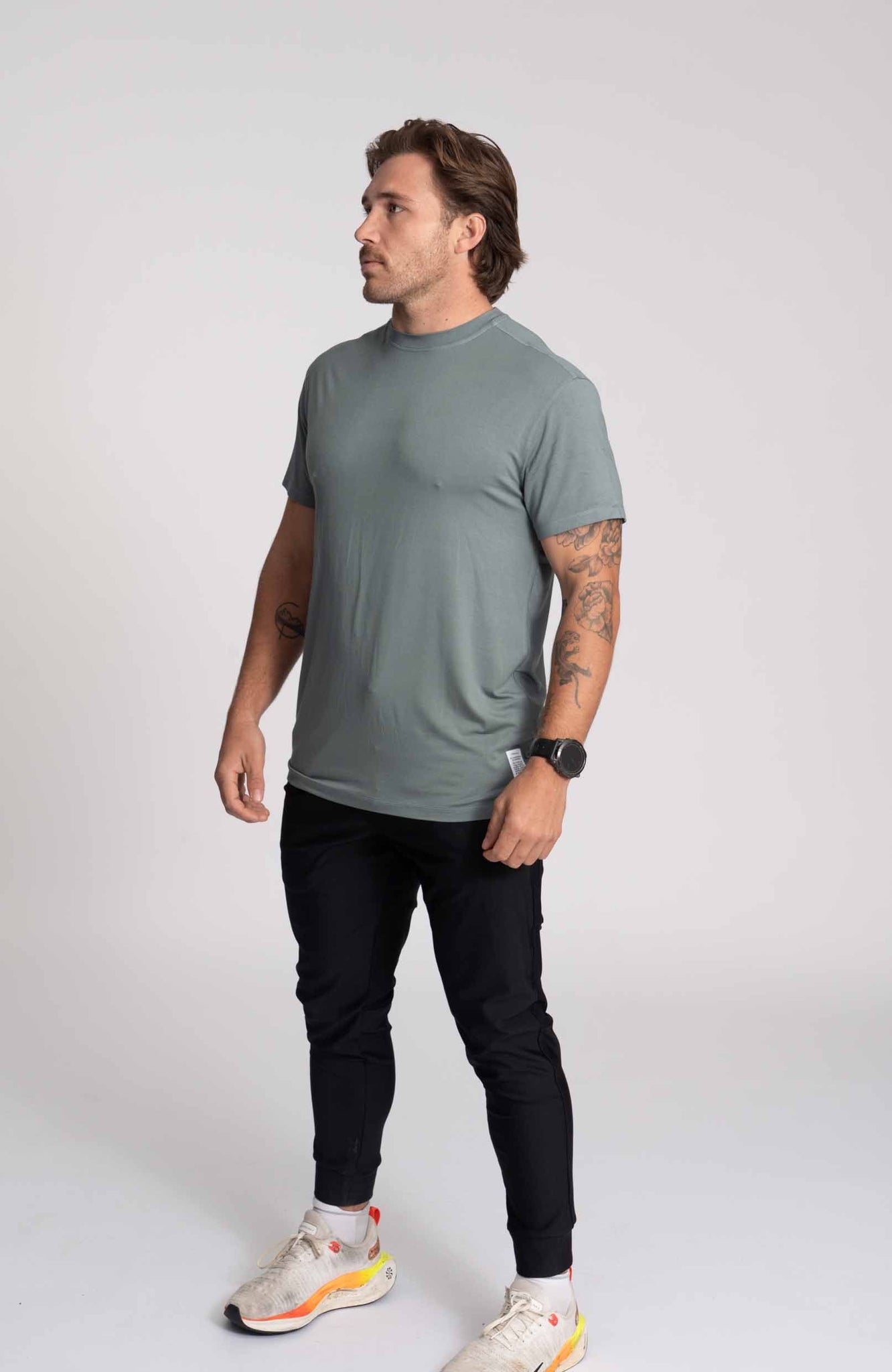 The Thrive Tee - Dusty Marine