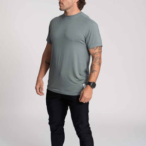 The Thrive Tee - Dusty Marine