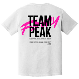 Team Peak - Heavyweight Shirt - White