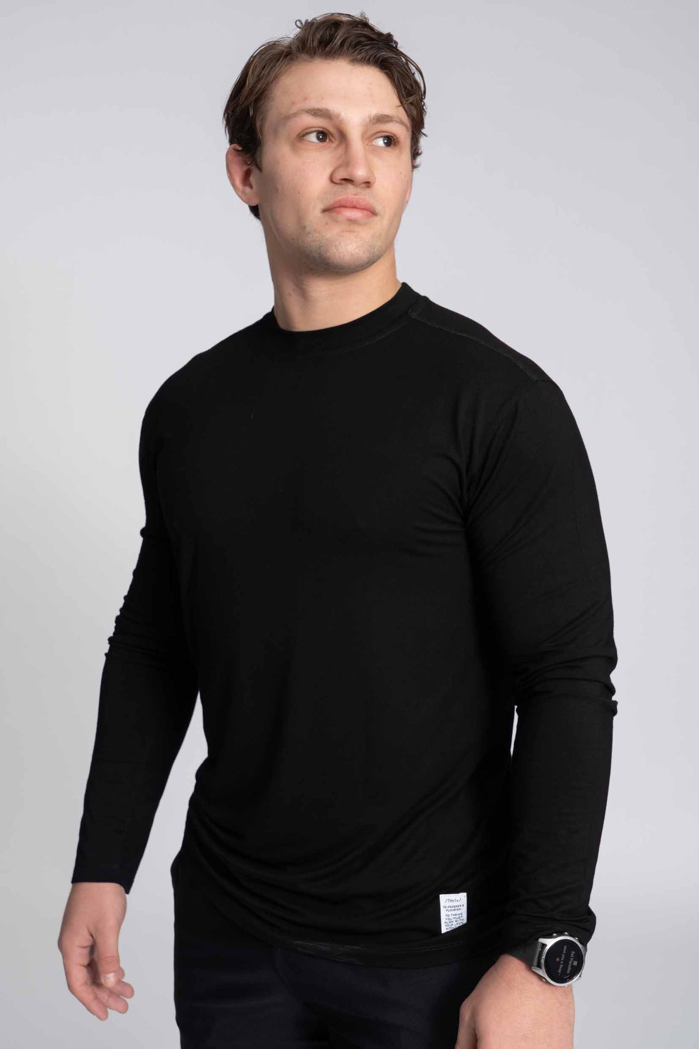 The Thrive Long-Sleeve - Black