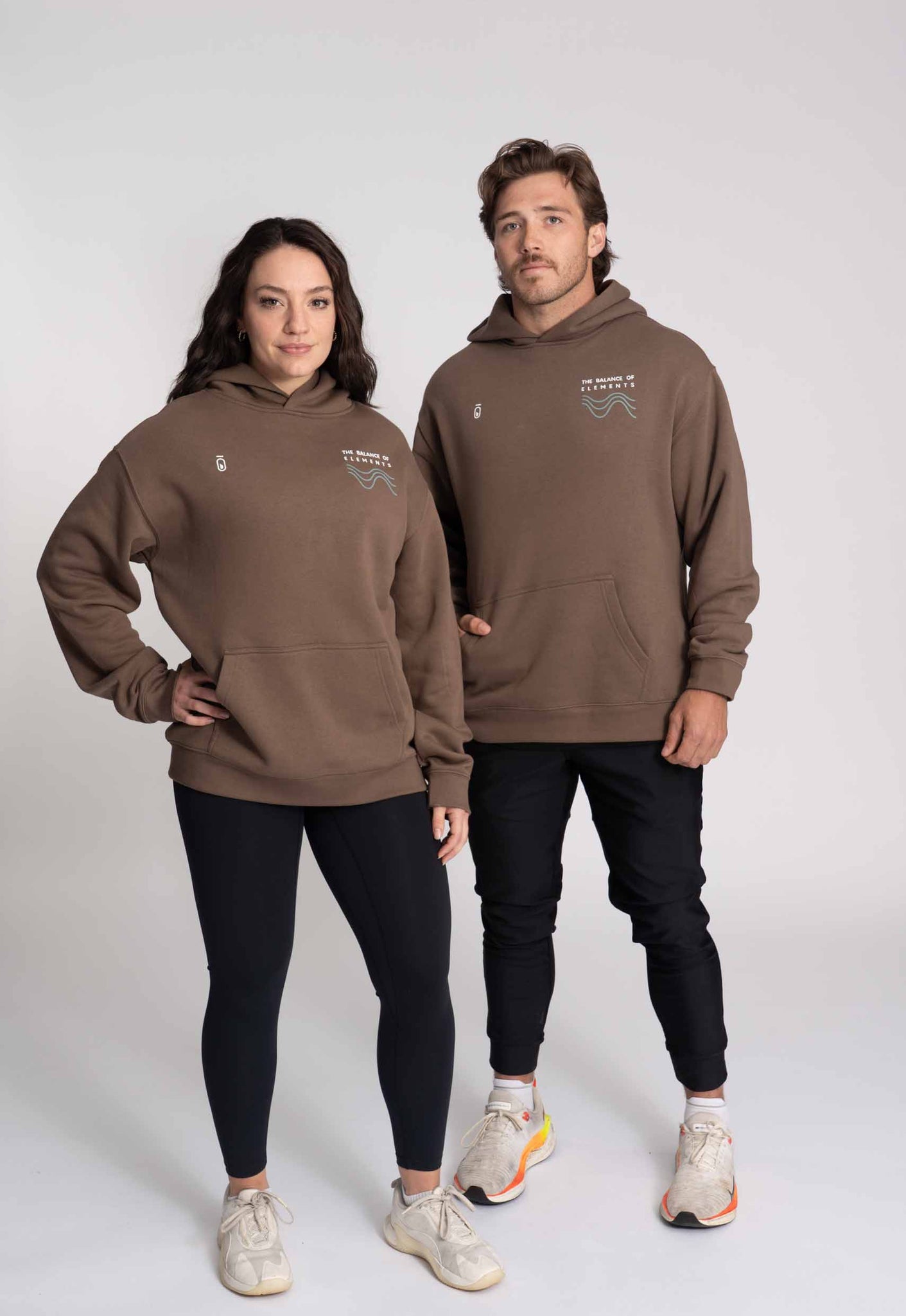 Balance of Elements Hoodie - Walnut