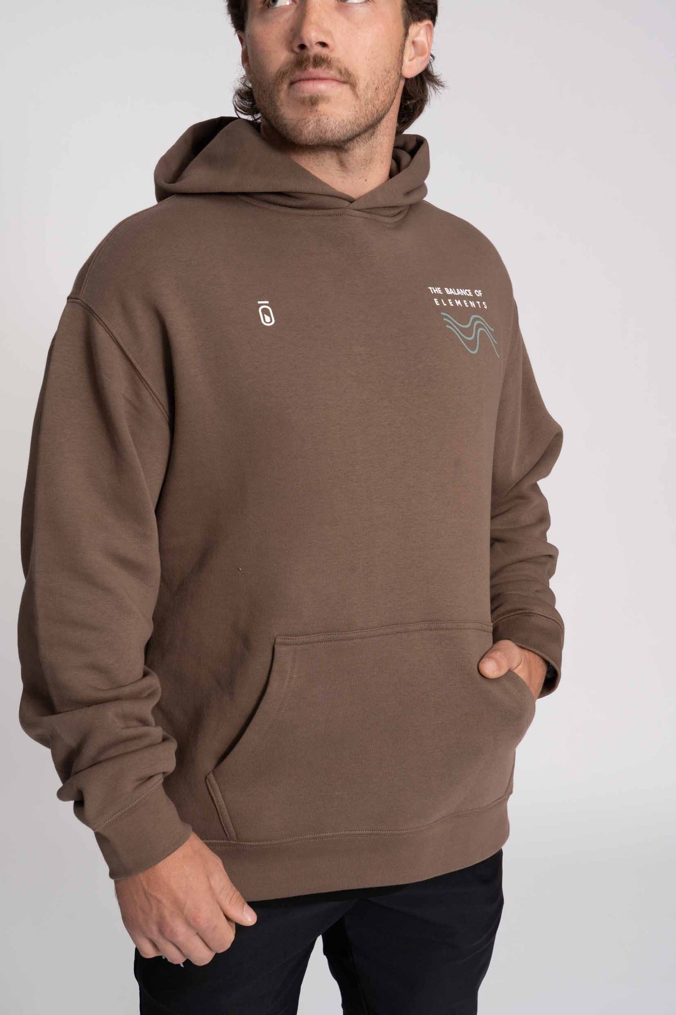 Balance of Elements Hoodie - Walnut