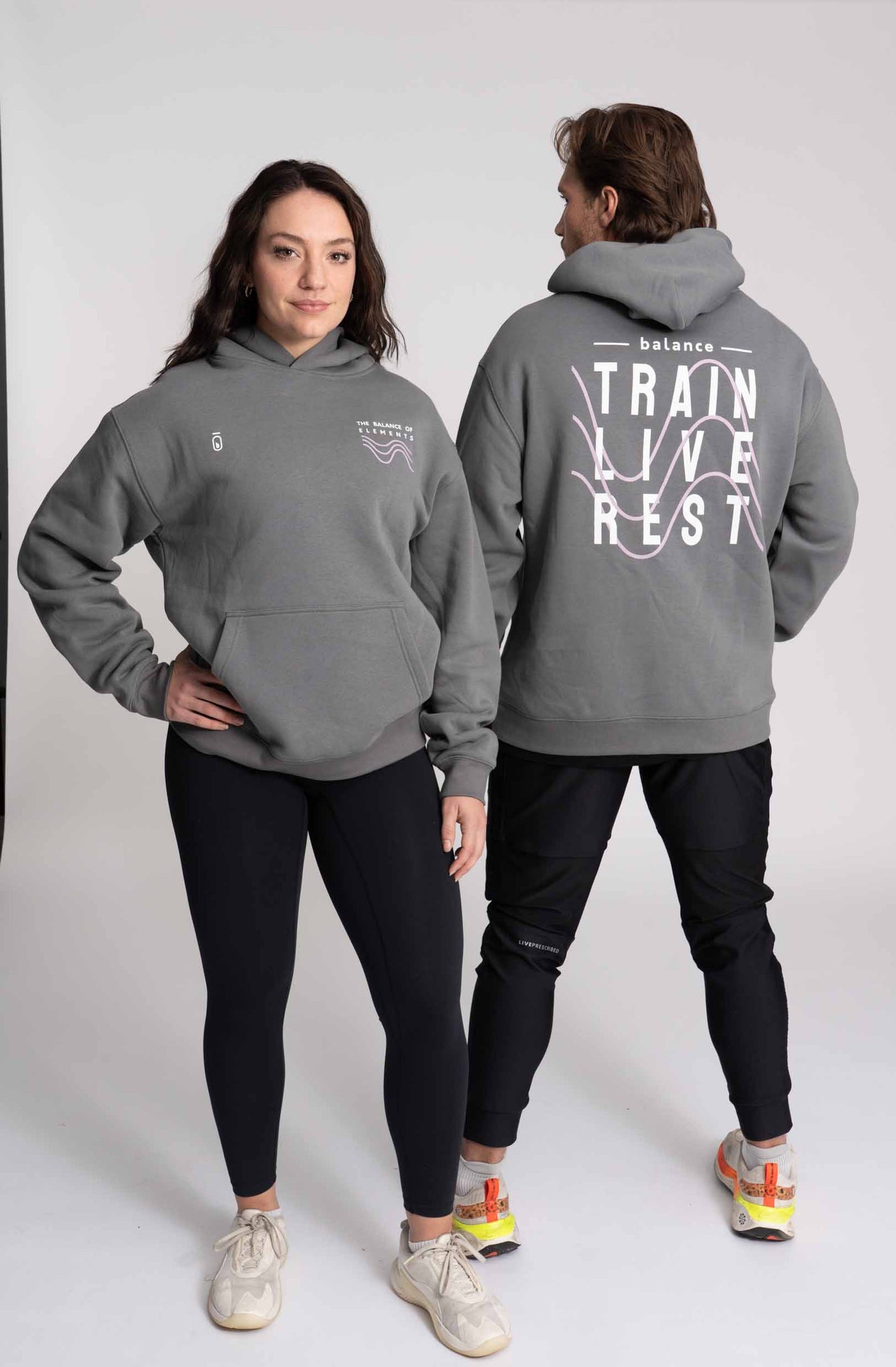 Balance of Elements Hoodie - Shadow