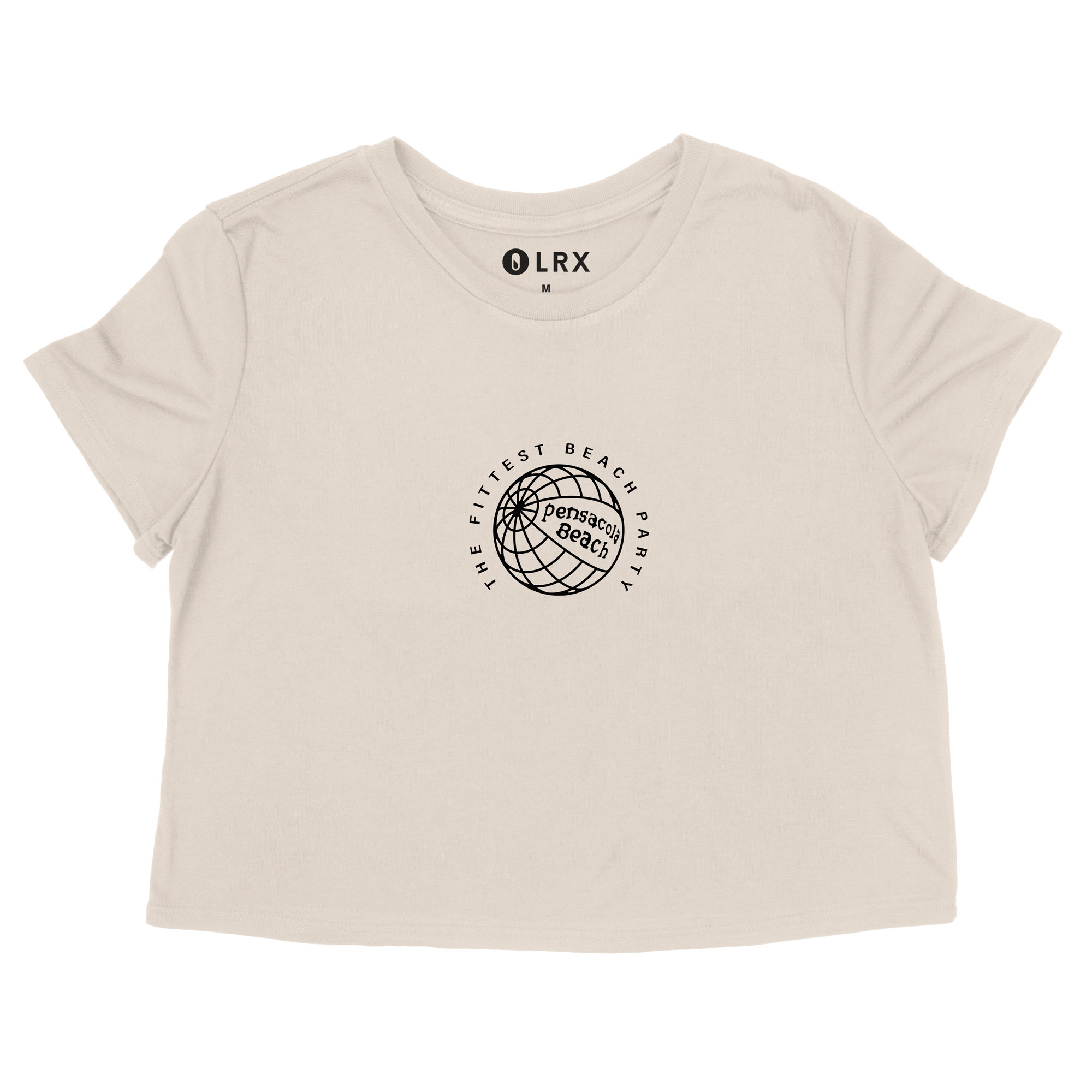 PBB - In The World Lifestyle Crop Tee - Bone (PREORDER ONLY- Preorders close October 1st, 2025 @ 11:59PM EST)