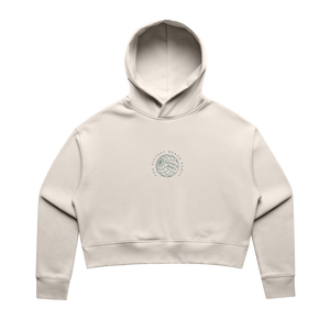 PBB - In The World Lifestyle Crop Hoodie - Bone (PREORDER ONLY- Preorders close October 1st, 2025 @ 11:59PM EST)