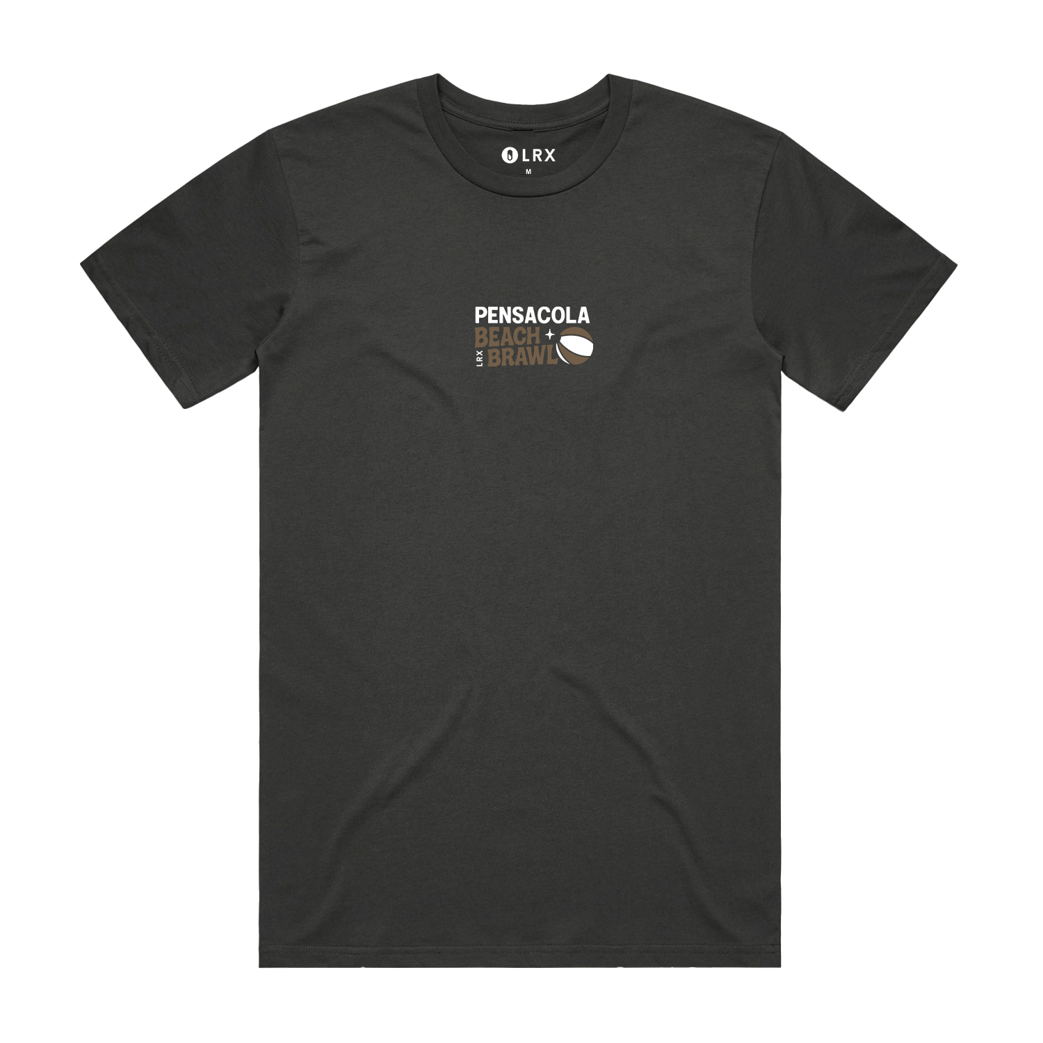 PBB - Fittest Beach Party Lifestyle Tee - Coal (PREORDER ONLY- Preorders close October 1st, 2025 @ 11:59PM EST)