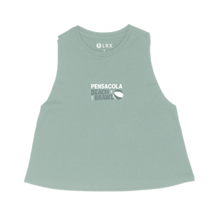 PBB - Fittest Beach Party Crop Tank-Dusty Blue (PREORDER ONLY- Preorders close October 1st, 2025 @ 11:59PM EST)