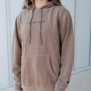 The Live Hoodie - Toffee (Unisex)