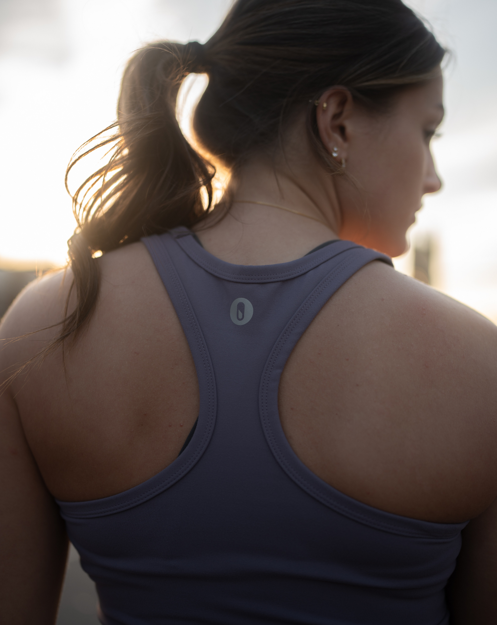 The Prescription Crop Tank - Plum