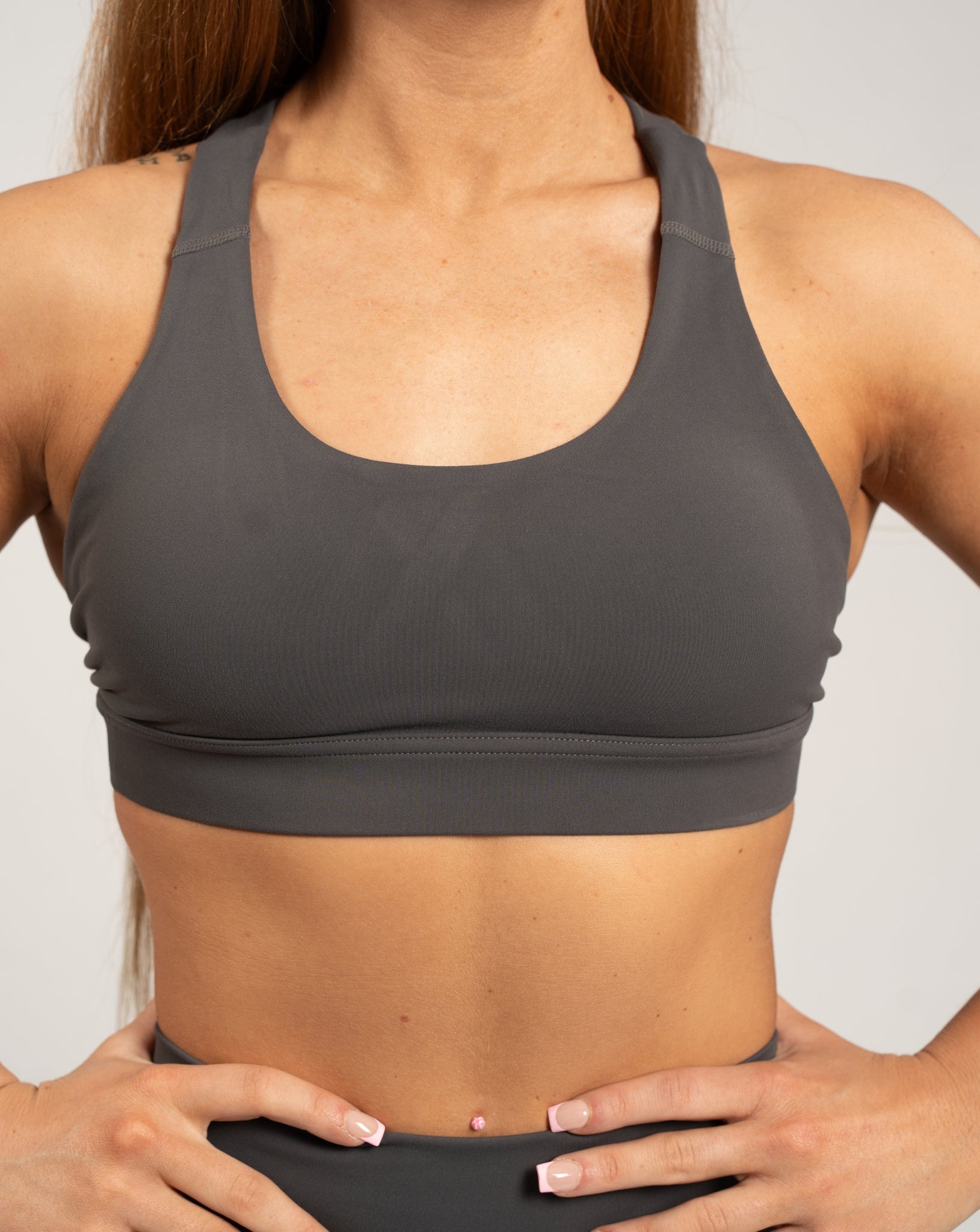 The Prescription Sports Bra - Graphite