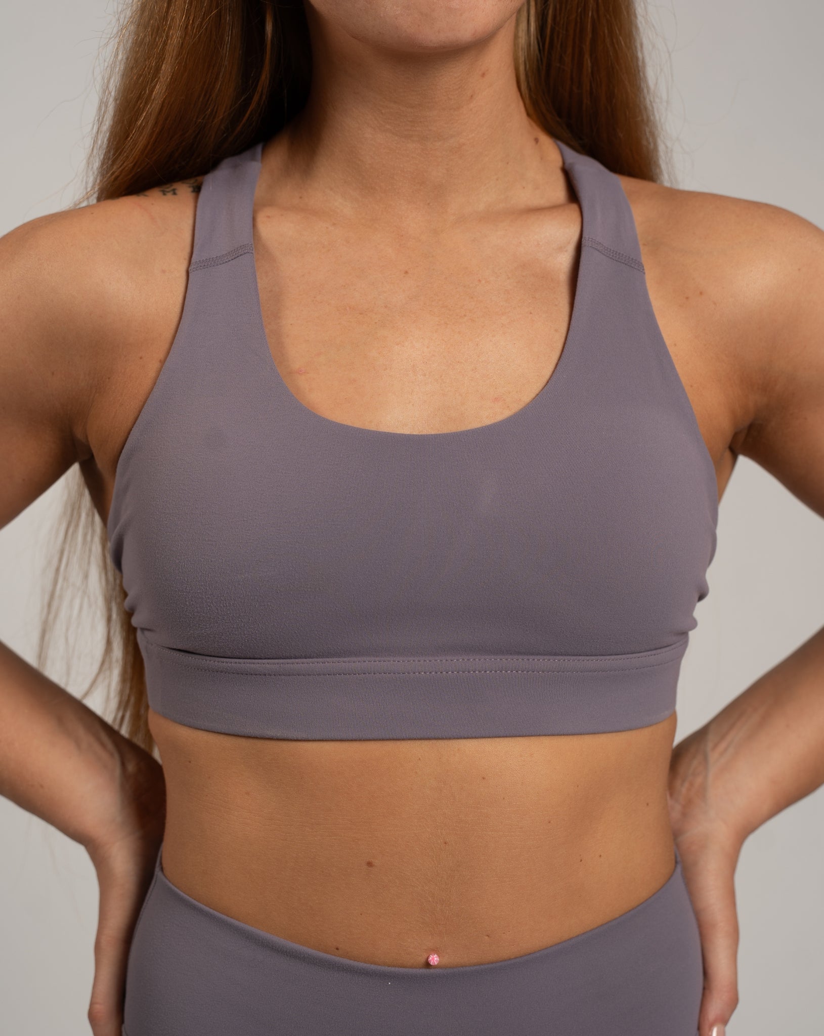 The Prescription Sports Bra - Plum