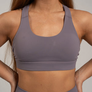 The Prescription Sports Bra - Plum