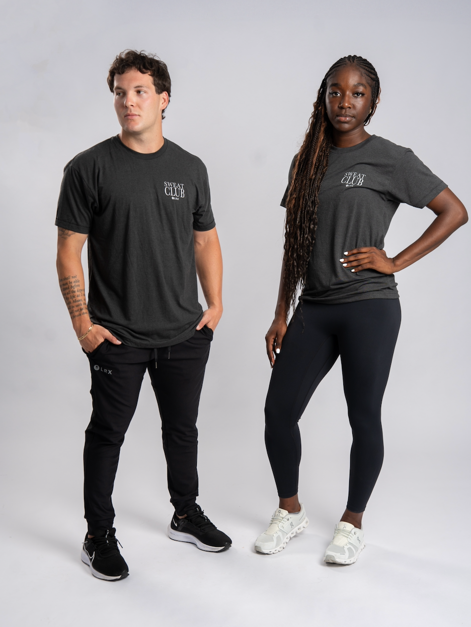 Sweat Club TriForm Tee - Black (Order May NOT Ship until December 15th)