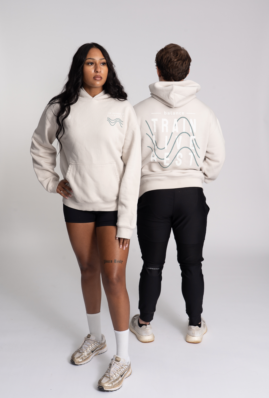 Balance of Elements Hoodie - Bone