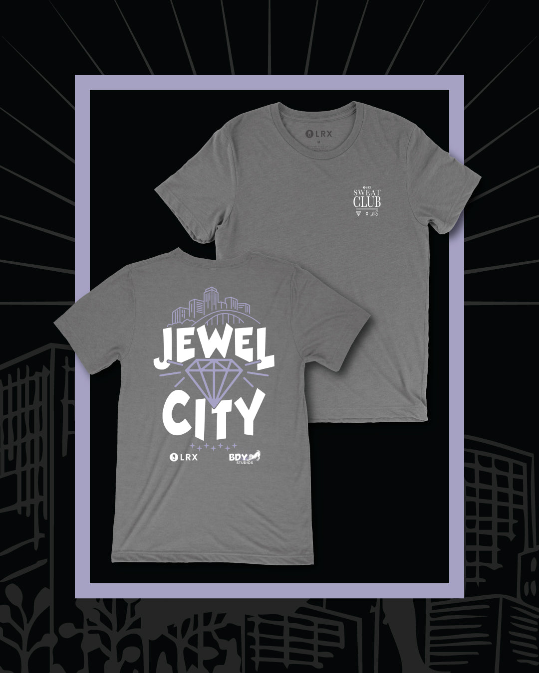Jewel City Run Club Collaboration Unisex T-Shirt