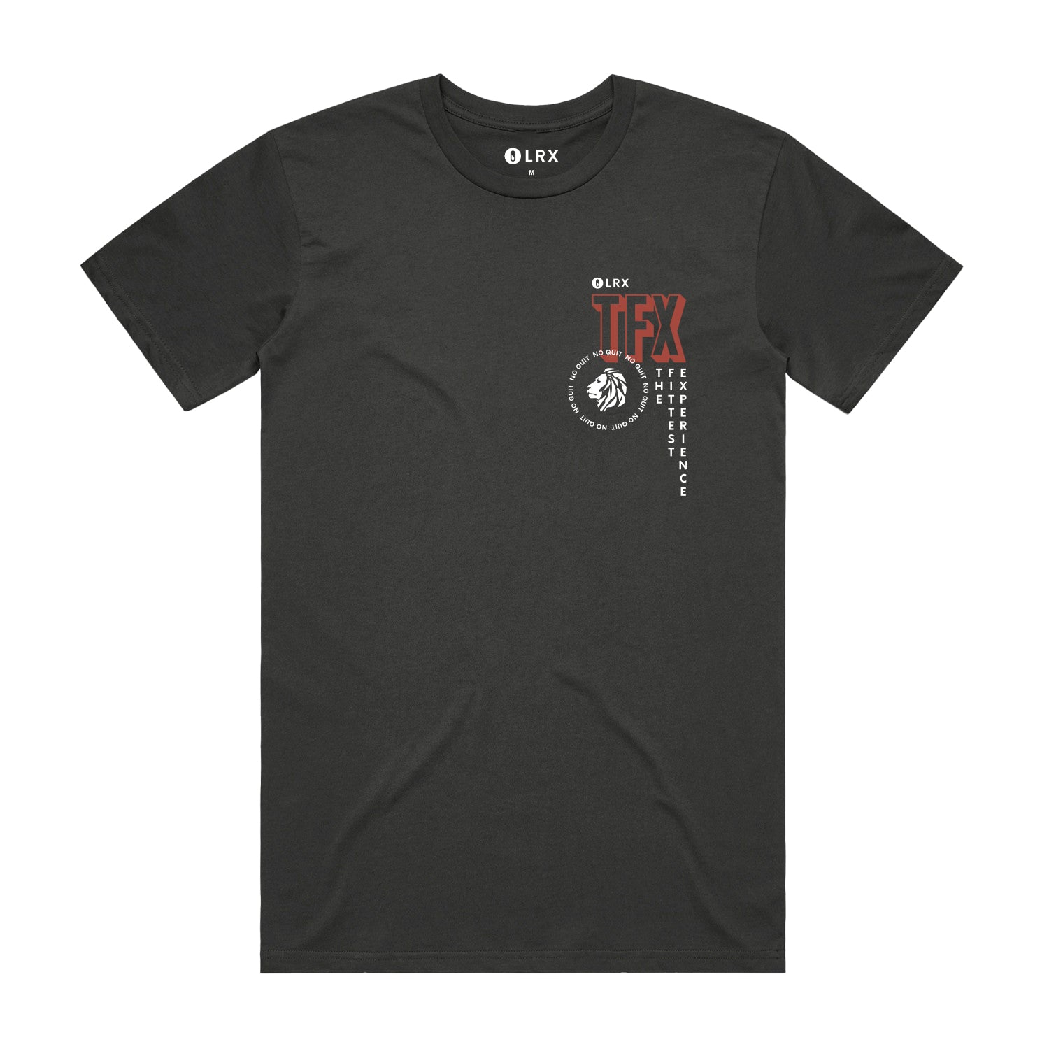TFX - No Quit, Qualify Lifestyle Tee - Coal (PREORDER ONLY-Preorders close October 9th @11:59 PM EST)
