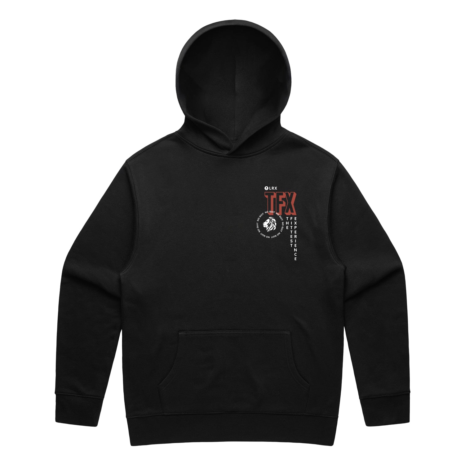 TFX - No Quit, Qualify Hoodie - Black (PREORDER ONLY-Preorders close October 9th @11:59 PM EST)