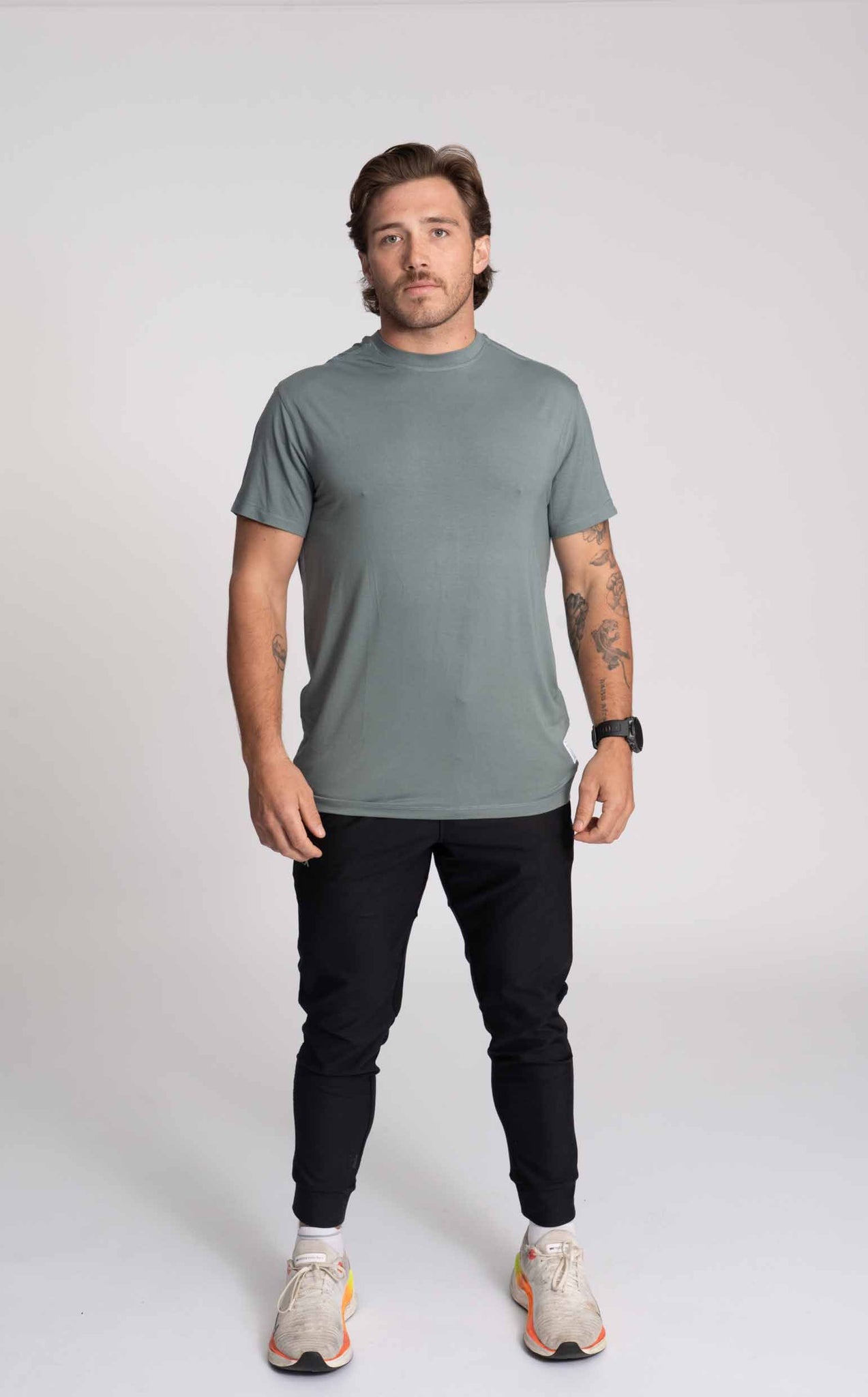 The Thrive Tee - Dusty Marine