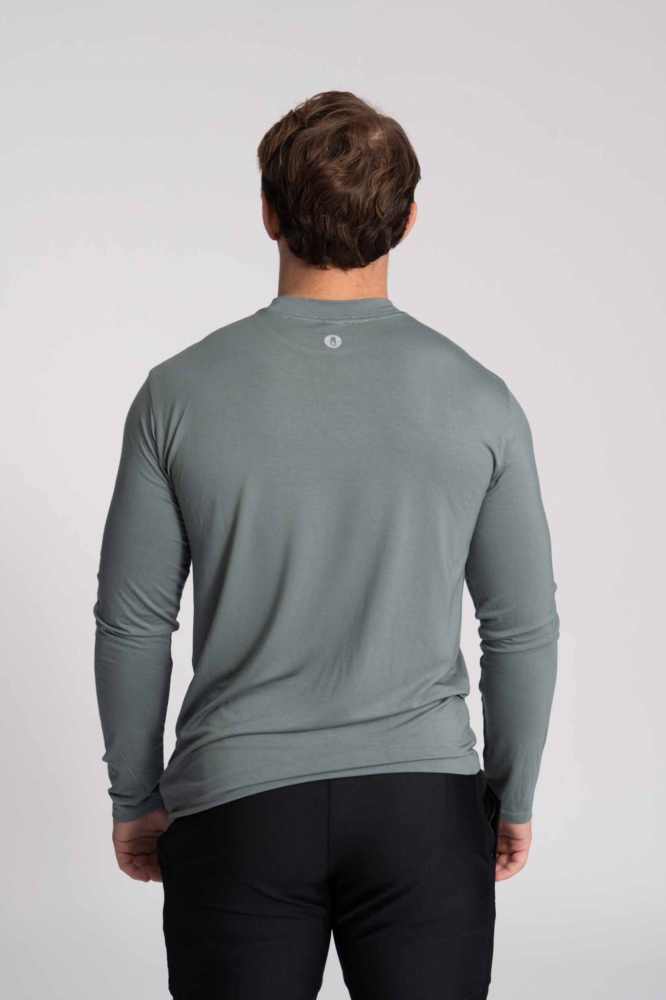 The Thrive Long-Sleeve - Dusty Marine