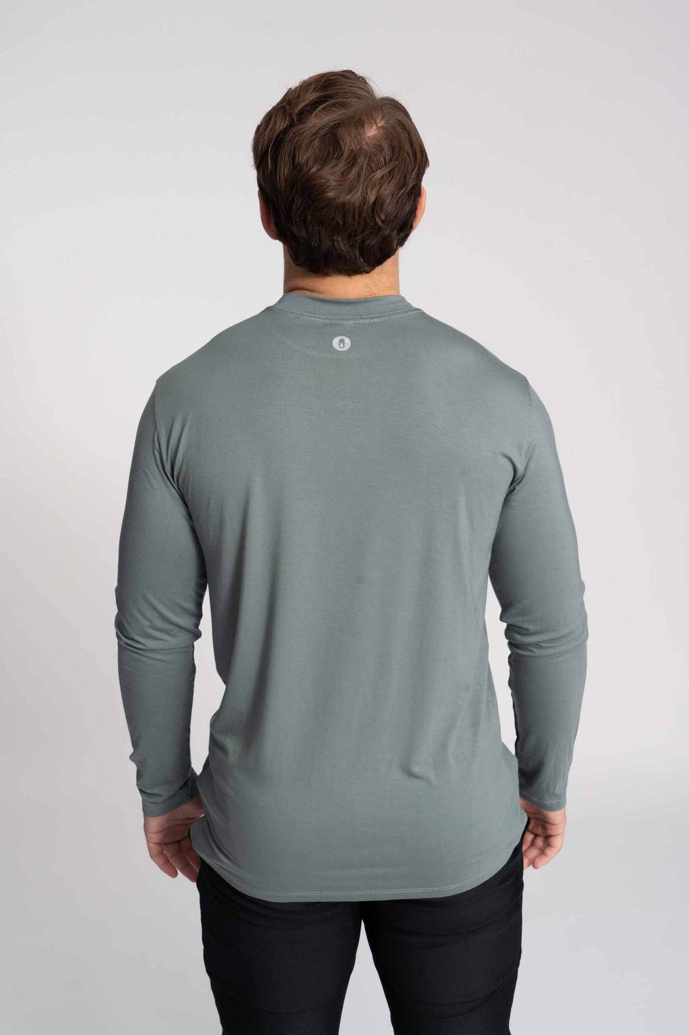 The Thrive Long-Sleeve - Dusty Marine