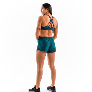 The Routine Women's Training Short - Deep Teal