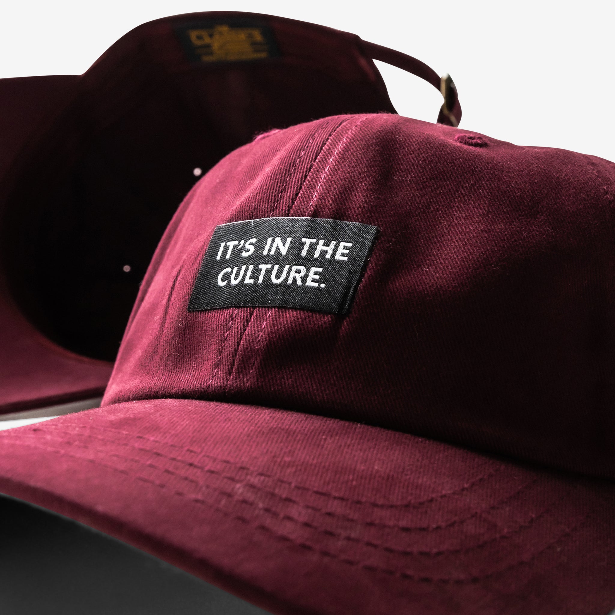 Culture Dad Hat - Maroon